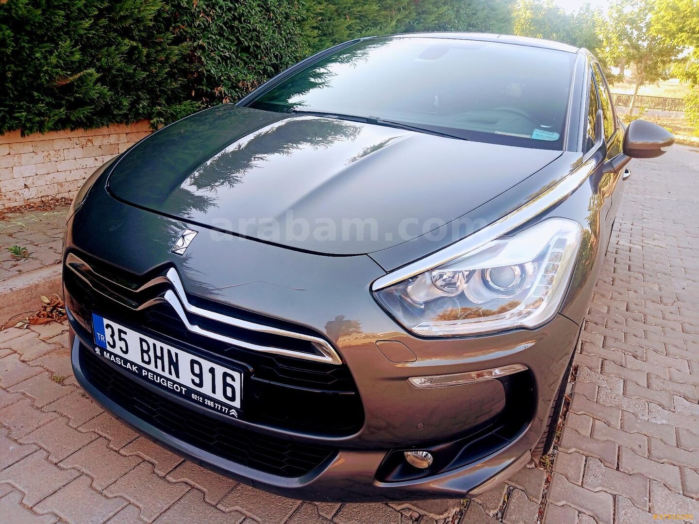Sahibinden DS Automobiles DS5 1.6 e-HDi DSport 2012 Model İzmir 192.000 km Füme 2