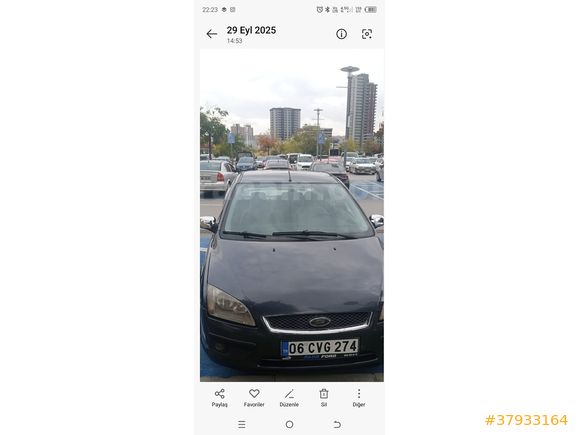 Sahibinden Ford Focus 1.6 TDCi Trend 2006 Model 