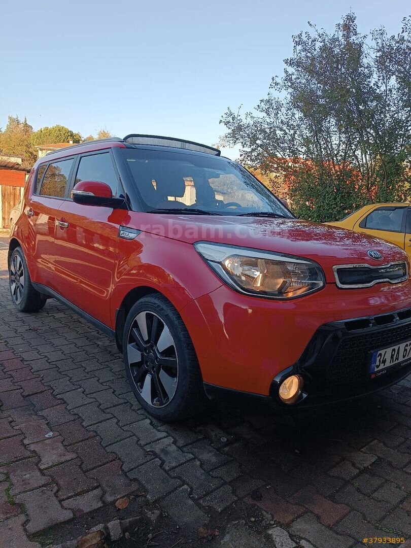 Sahibinden Kia Soul 1.6 CRDi Premium 2016 Model 102.000 km Kırmızı 1