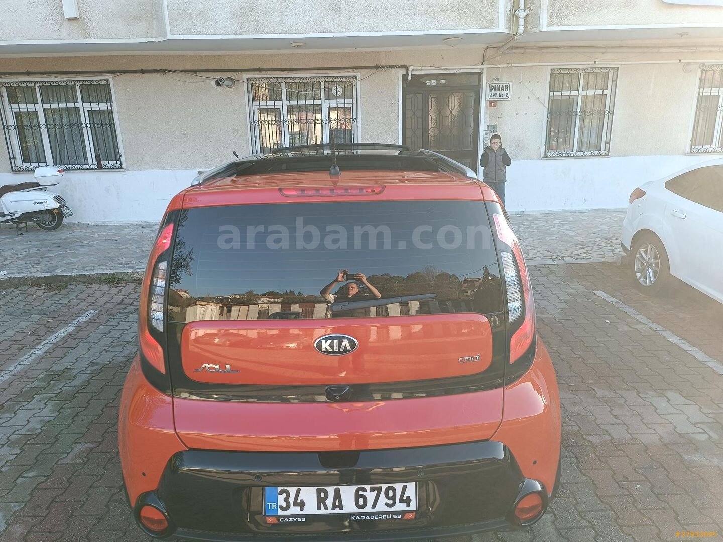 Sahibinden Kia Soul 1.6 CRDi Premium 2016 Model 102.000 km Kırmızı 7