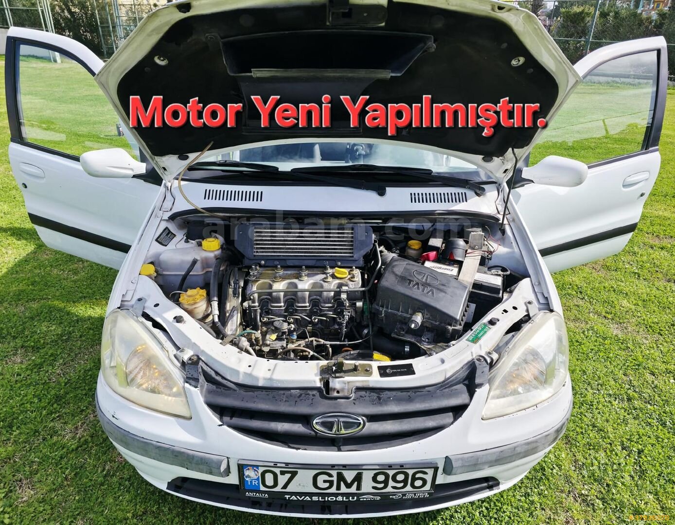 Sahibinden Tata Indigo 1.4 TDI Trend 2006 Model Antalya 114.500 km Beyaz 6