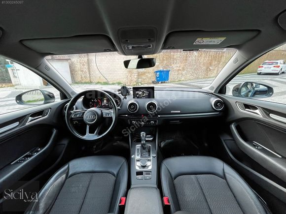 |SİCİLYA| 2017 Audi A3 1.6 Tdi Design İlk Elden K.K 12 Taksit