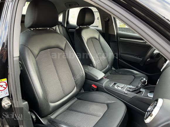 |SİCİLYA| 2017 Audi A3 1.6 Tdi Design İlk Elden K.K 12 Taksit