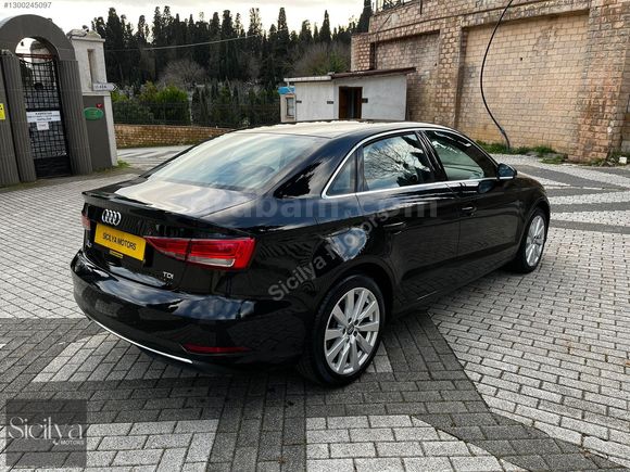 |SİCİLYA| 2017 Audi A3 1.6 Tdi Design İlk Elden K.K 12 Taksit