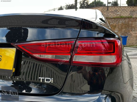 |SİCİLYA| 2017 Audi A3 1.6 Tdi Design İlk Elden K.K 12 Taksit