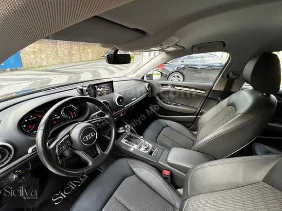 |SİCİLYA| 2017 Audi A3 1.6 Tdi Design İlk Elden K.K 12 Taksit