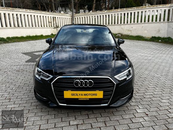 |SİCİLYA| 2017 Audi A3 1.6 Tdi Design İlk Elden K.K 12 Taksit