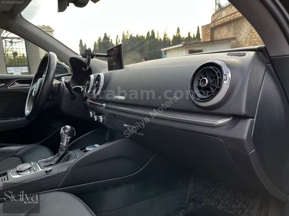 |SİCİLYA| 2017 Audi A3 1.6 Tdi Design İlk Elden K.K 12 Taksit