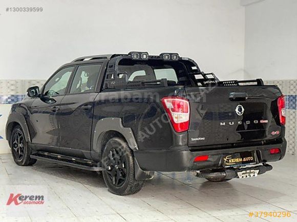 2023 GRAND MUSSO 2.2 D PLATİNUM PLUS 4X4 HATASIZ 59 BİNDE +