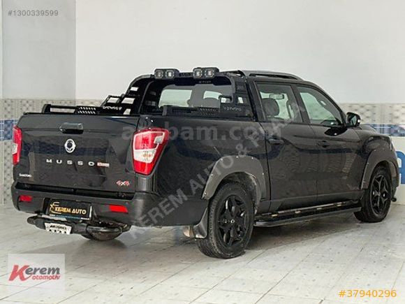 2023 GRAND MUSSO 2.2 D PLATİNUM PLUS 4X4 HATASIZ 59 BİNDE +