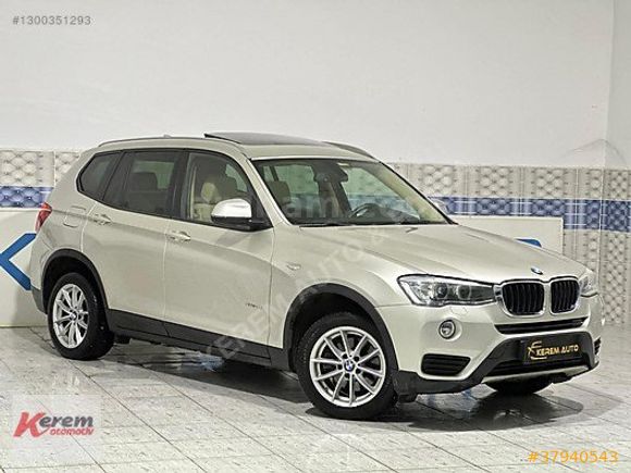 2016 X3 CAM TAVAN+ELK BAGAJ+ISITMA+ELK KOLTUK 170 BİN'DE +
