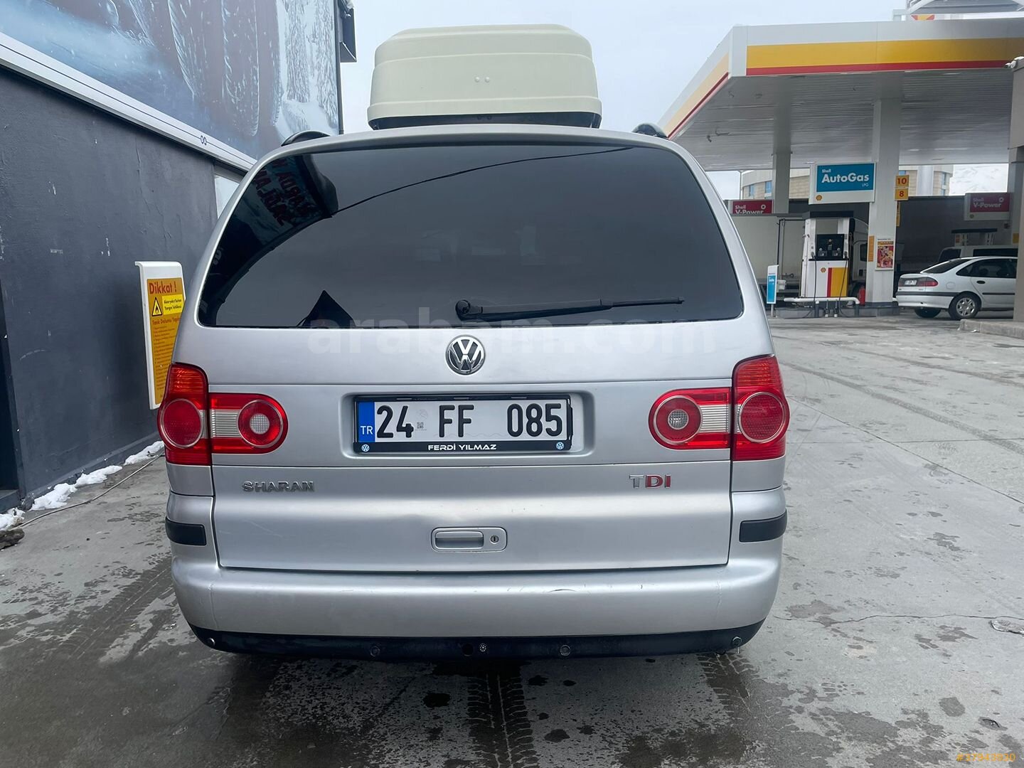Sahibinden Volkswagen Sharan 1.9 TDI Comfortline 2006 Model Erzincan 266.000 km Gri (Gümüş) 3