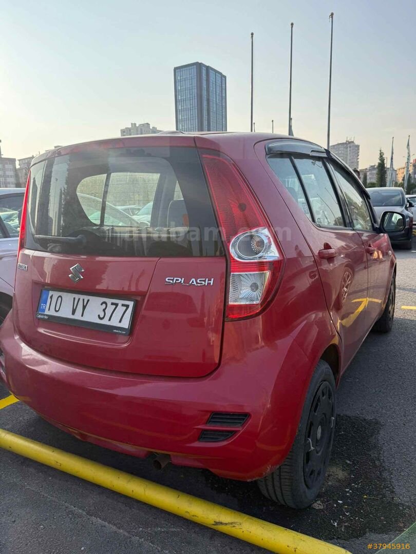 Sahibinden Suzuki Splash 1.2 GLS 2012 Model İstanbul 93.500 km Kırmızı 2
