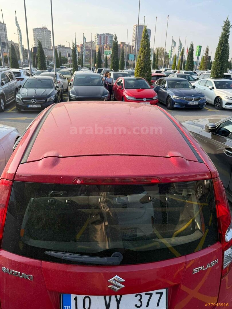 Sahibinden Suzuki Splash 1.2 GLS 2012 Model İstanbul 93.500 km Kırmızı 3