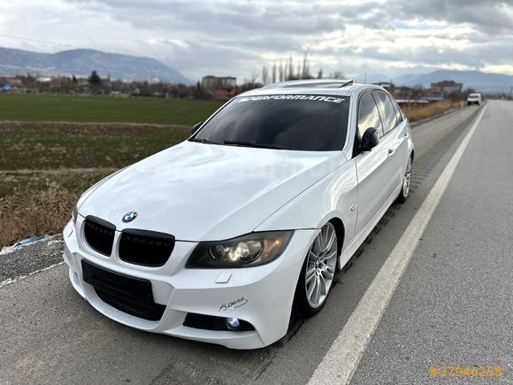 Sahibinden BMW 3 Serisi 320d premun ışık paket  2009 Model    ASKERLİK NEDENİYLE 357.000 km Beyaz