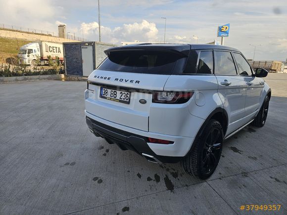 Sahibinden Land Rover Range Evoque 2.0 TD4 HSE Dynamic & Black Edition 2017 Model