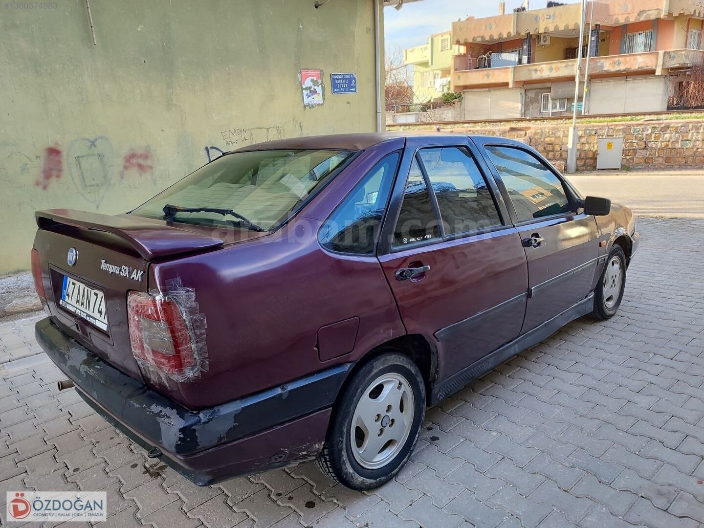 Galeriden Fiat Tempra 1.6 SX AK 1995 Model Mardin 352.000 km Bordo 5