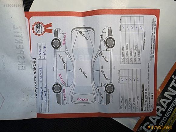 ANTAKYA ES AUTO , DAN )2015 CITROEN C ELIZE OTOMATİK Hatasız ***