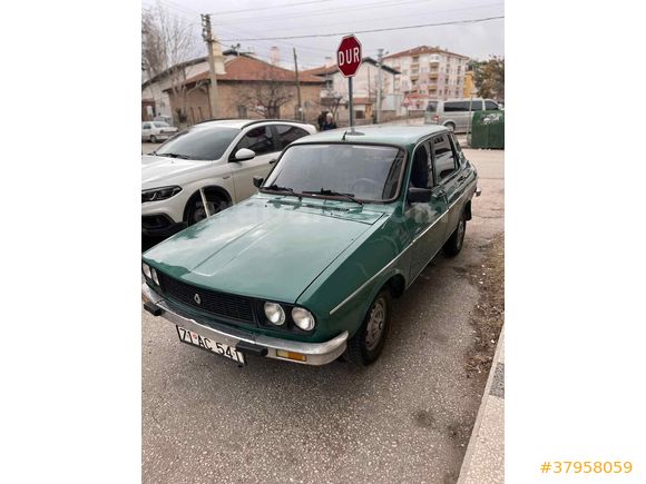 Sahibinden Renault R 12 TS 1977 Model  111.111 km Yeşil