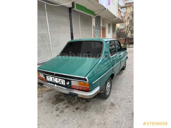 Sahibinden Renault R 12 TS 1977 Model  111.111 km Yeşil