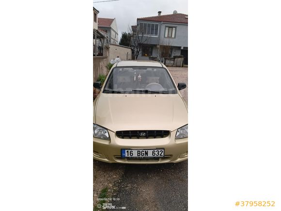 Sahibinden Hyundai Accent 1.3LX 2000 Model  251.023km Sarı