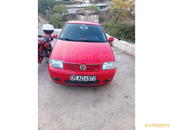 Sahibinden Volkswagen Polo 1.4 Comfortline 2001 Model İzmir 176.000 km Kırmızı