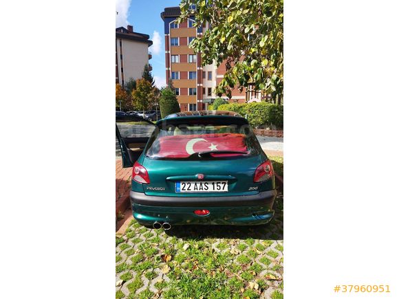 Sahibinden Peugeot 206 1.6 Roland Garros 2001 Model