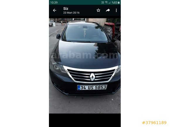 Sahibinden Renault Latitude 1.5 dCi Executive 2012 Model