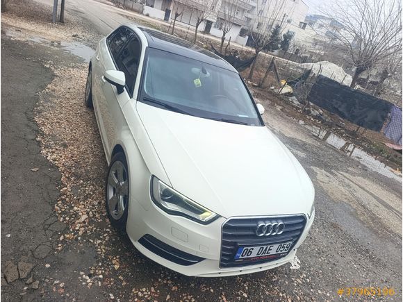 Sahibinden Audi A3 Sportback 1.6 TDI Ambition 2015 Model  163.000 km Beyaz