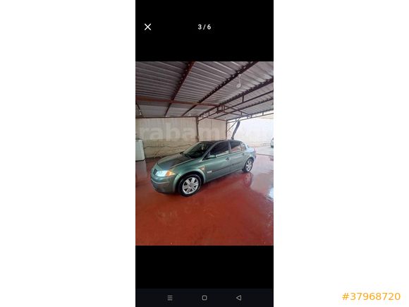 Sahibinden Renault Megane 1.6 Dynamique 2006 Model Manisa 252.000 km Yeşil