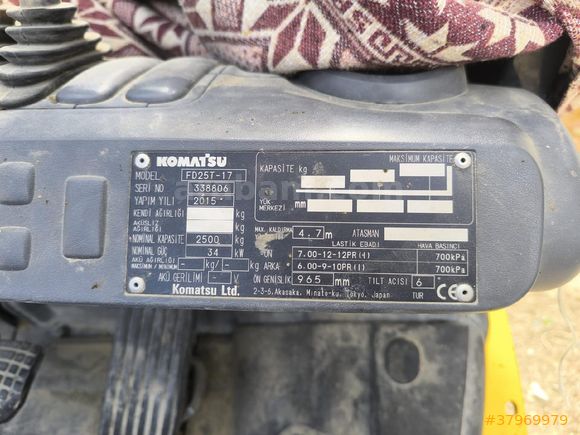SAHİBİNDEN SIFIR AYARINDA KOMATSU