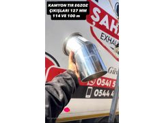 ŞAHANLAR EGZOZDAN KAMYON TIR EGZOZ ÇIKIŞLARI 90/100/114/127 mm