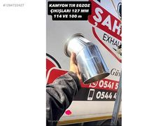 ŞAHANLAR EGZOZDAN KAMYON TIR EGZOZ ÇIKIŞLARI 90/100/114/127 mm