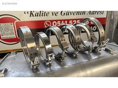 ŞAHANLAR EGZOZDAN EURO 6 SCANIA DPF EGZOZ V BANT KELEPÇELERİ