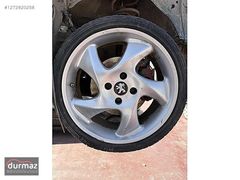 Peugeot 206 Orjinal 5 Kollu Alaşım Jant Çıkma 17''