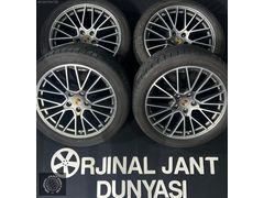 orjinal porsche cayenne gts jant lastik seti