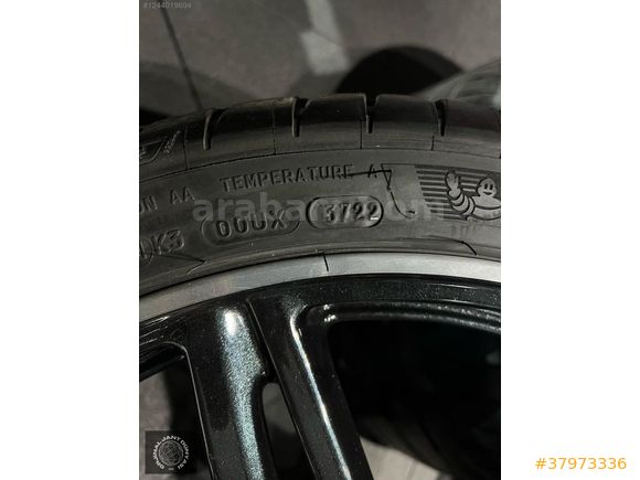 orjinal corvette c8 jant lastik seti