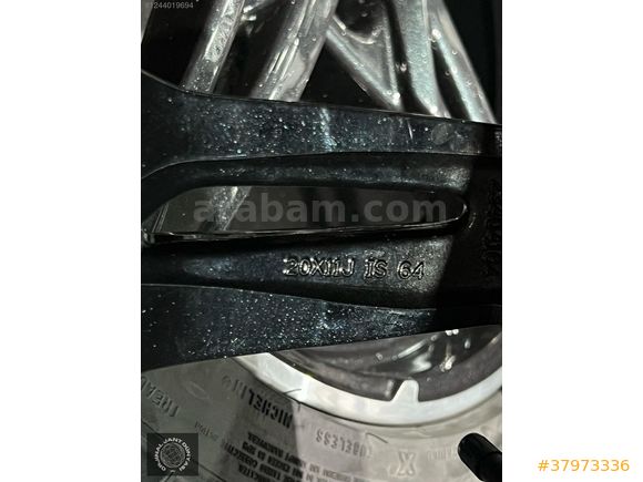 orjinal corvette c8 jant lastik seti