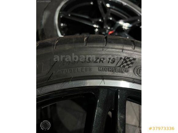orjinal corvette c8 jant lastik seti