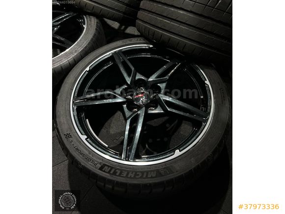 orjinal corvette c8 jant lastik seti