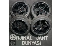 orjinal corvette c8 jant lastik seti