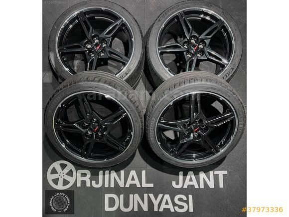 orjinal corvette c8 jant lastik seti