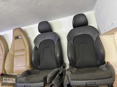 AUDİ ORJİNAL S LİNE BALDIR DESTEKLİ YARIM DERİ KOLTUK