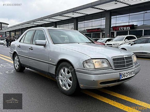 STAR CAR OTONOMİDEN 1997 C200 ELEGANCE ORJİNAL DEĞİŞENSİZ TEMİZ