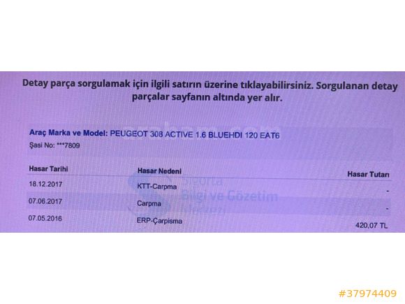 PEUGEOT 308 1.6 BLUEHDI ACTİVE EAT6