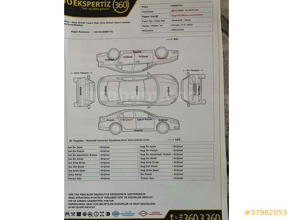 GELEN GÖTÜRÜRC5 2012 OTOMATİK 