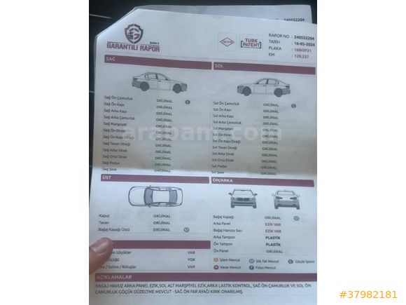 Sahibinden Toyota Corolla 1.33 Life 2017 Model 