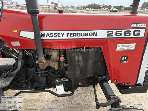 2005 MASSEY 266 GOLD SAĞDAN EKSOZ TÜM BAKIMLARI YAPILMIŞ