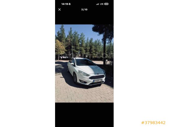 Sahibinden Ford Focus 1.6 TDCi Trend X 2016 Model 