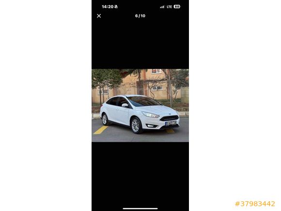 Sahibinden Ford Focus 1.6 TDCi Trend X 2016 Model 